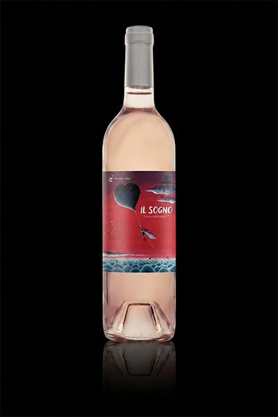 Il Sogno Toscana Rosato IGT Still Life